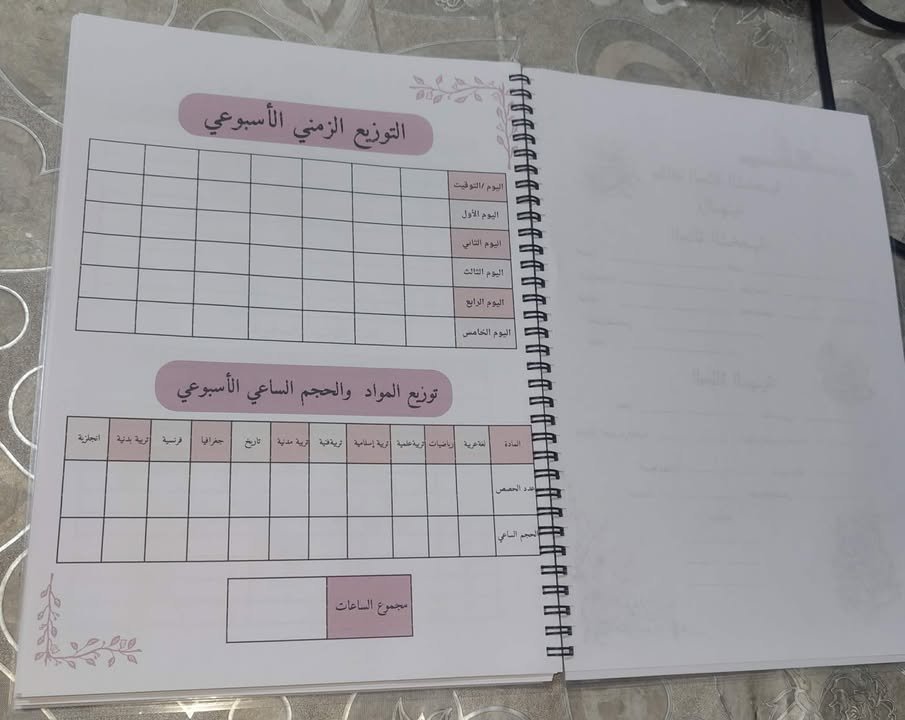 الدفتر اليومي (ابتدائي) - الصورة 2